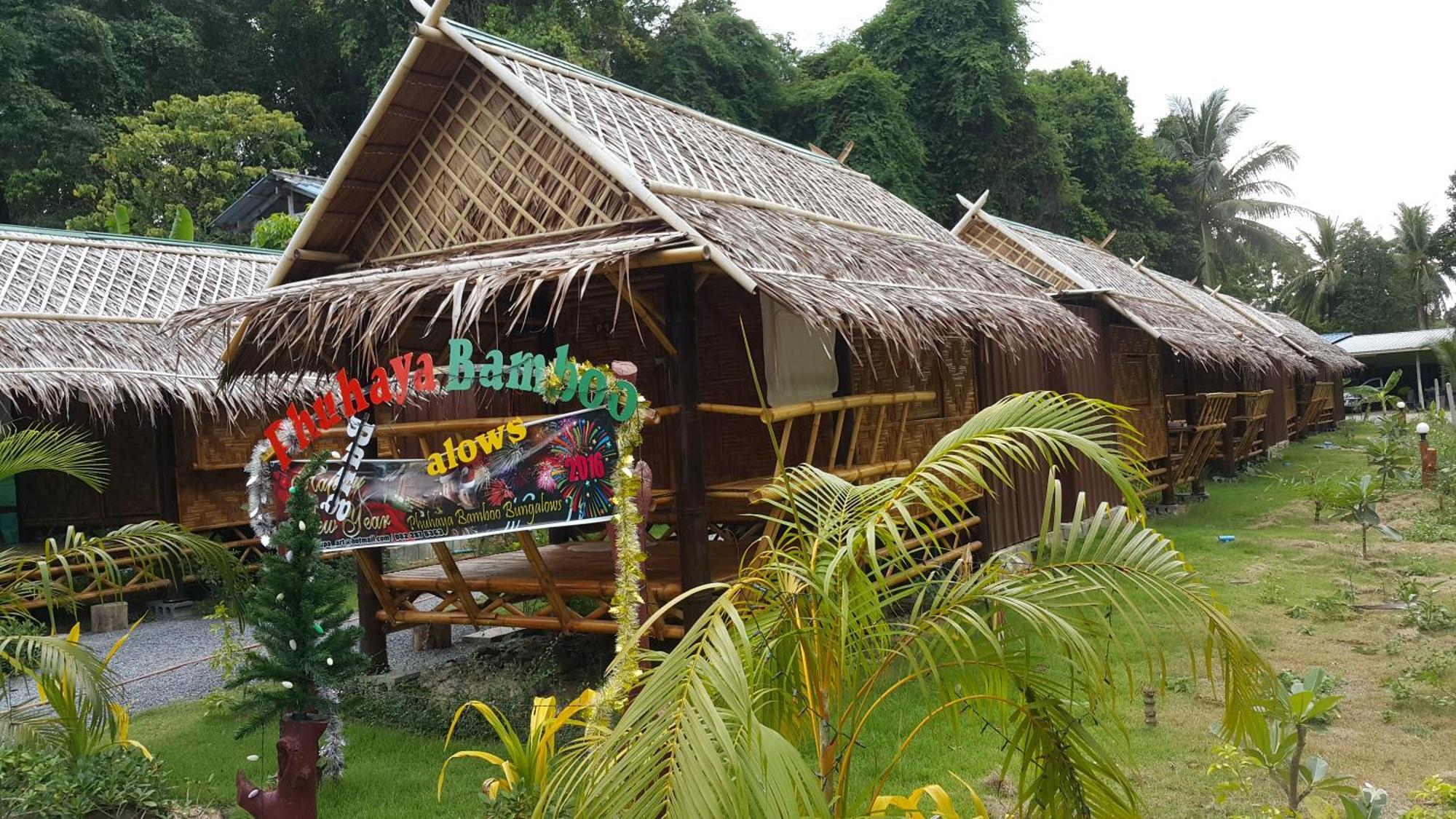 Phuhaya Bamboo Bungalows Ko Lanta Esterno foto